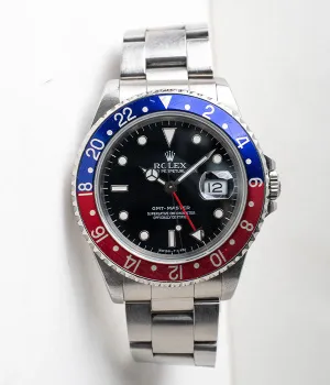 1989 Rolex GMT-Master 16700 Pepsi