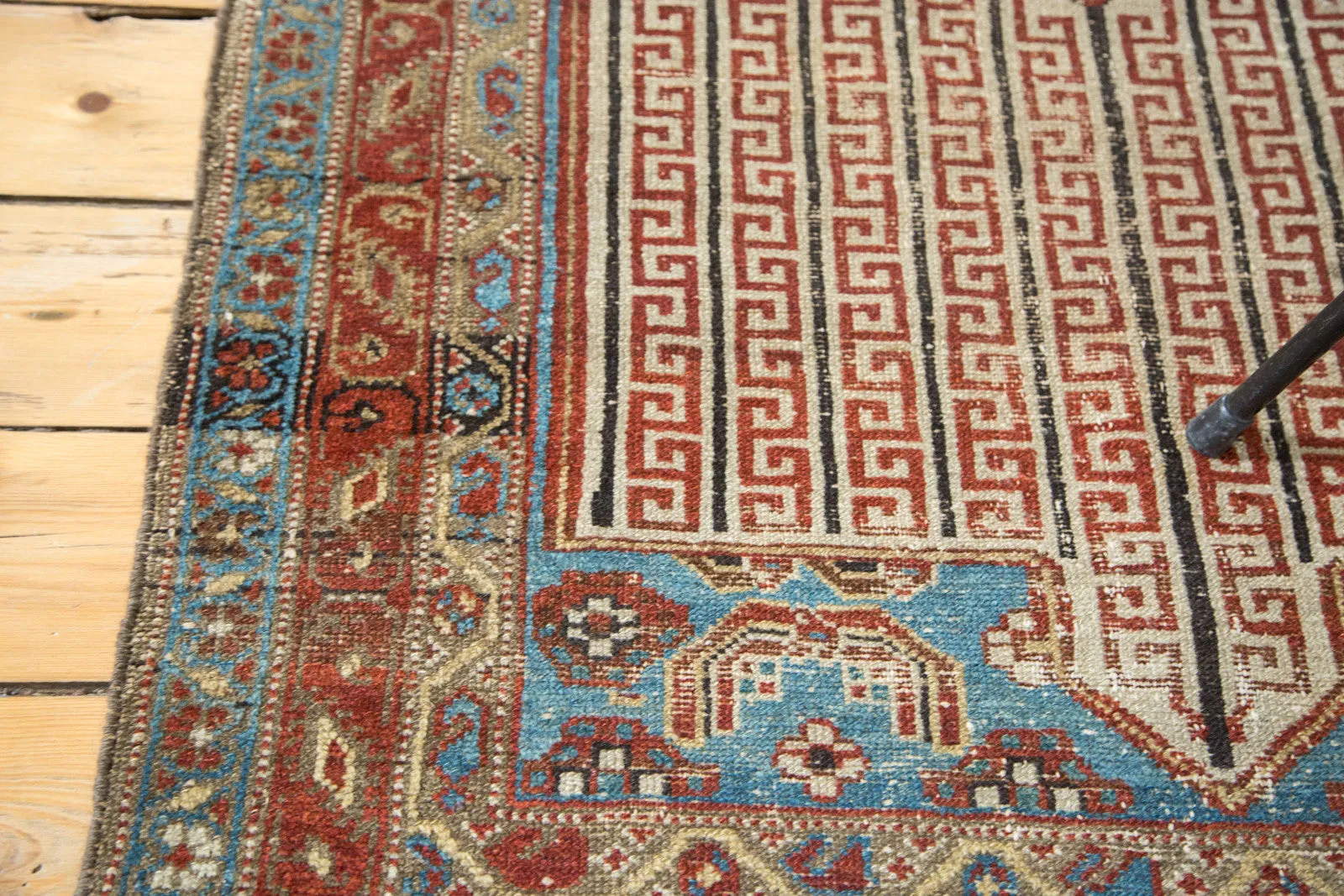 3.5x5.5 Rare Antique Colorful Malayer Rug