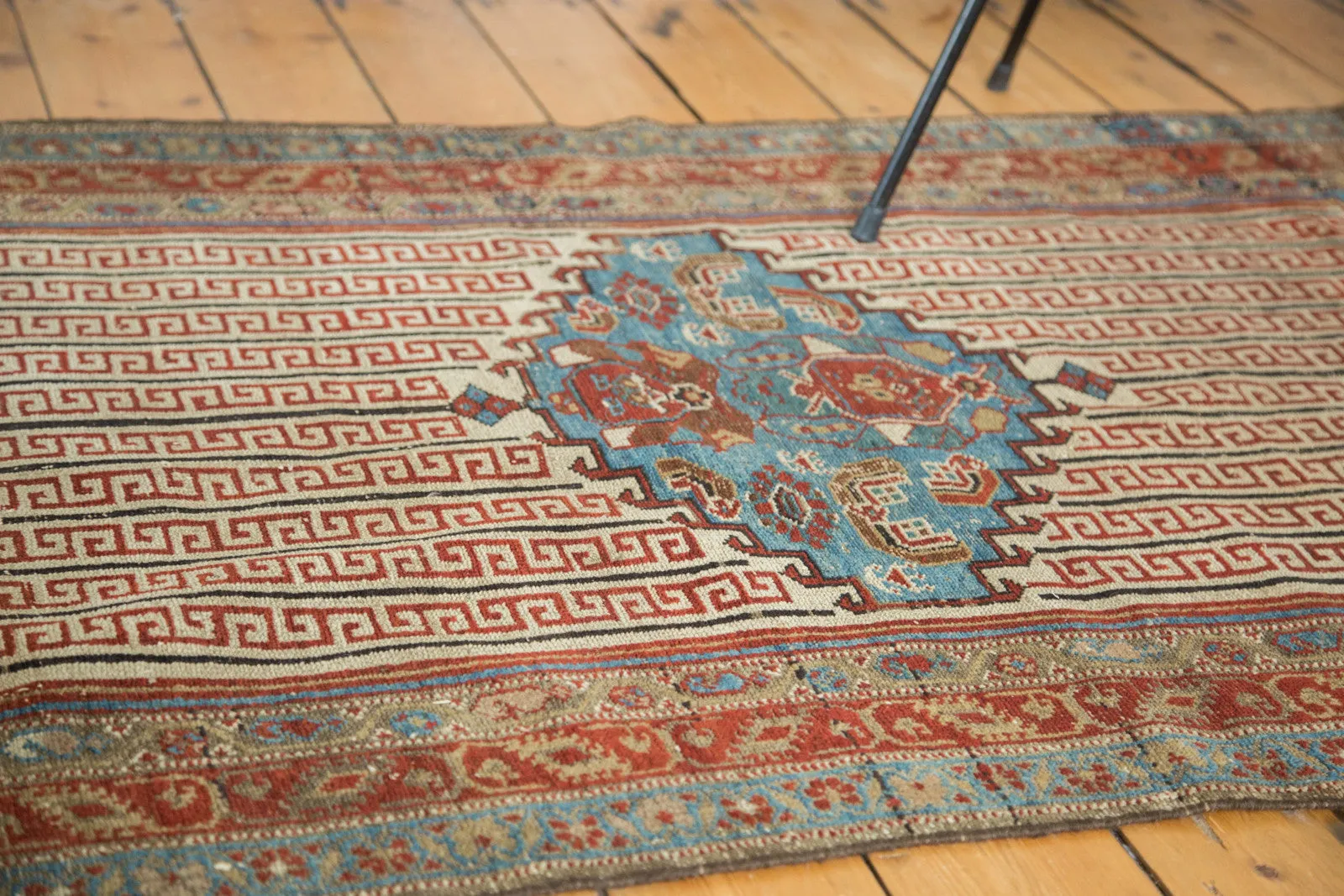 3.5x5.5 Rare Antique Colorful Malayer Rug