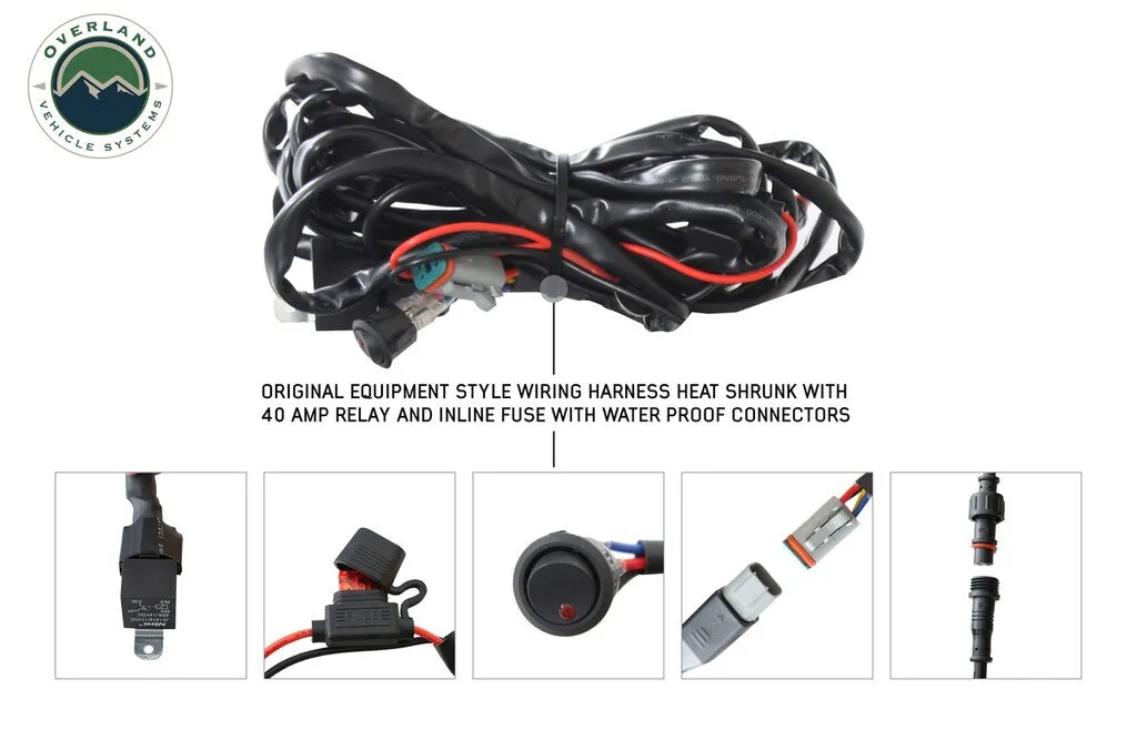 50 Inch LED Light Bar With Variable Beam DRL, RGB Back Light 6 Brightness EKO Overland Vehicle Systems