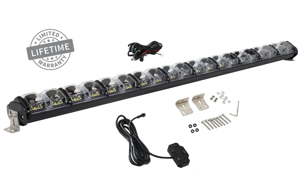 50 Inch LED Light Bar With Variable Beam DRL, RGB Back Light 6 Brightness EKO Overland Vehicle Systems