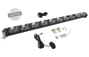 50 Inch LED Light Bar With Variable Beam DRL, RGB Back Light 6 Brightness EKO Overland Vehicle Systems