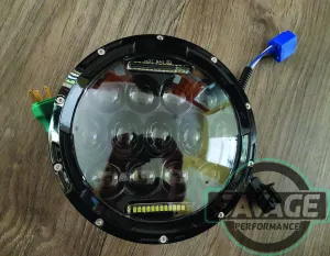 7 Inch Round LED Headlight *Savage Performance*