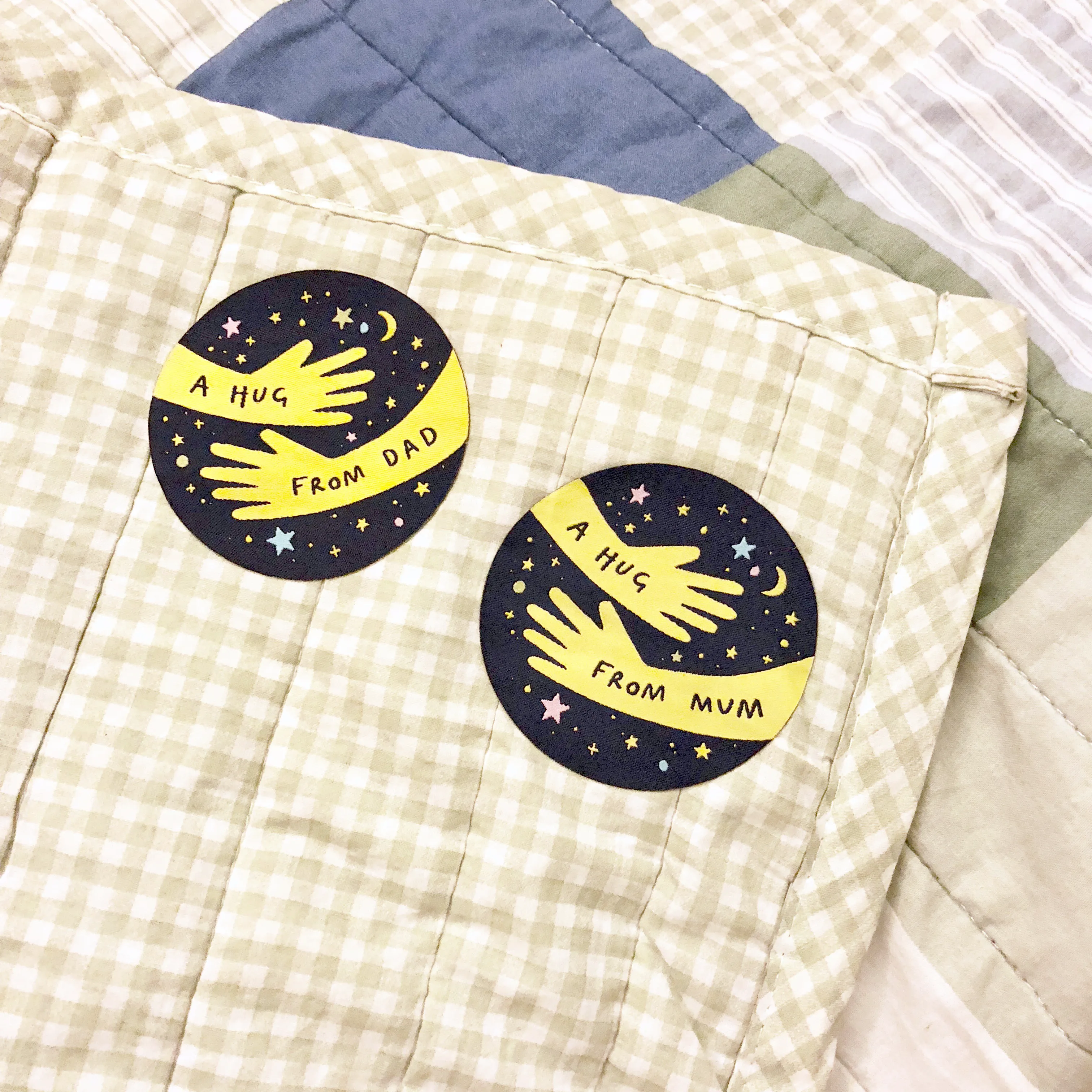 A Hug From Mum Woven Patch