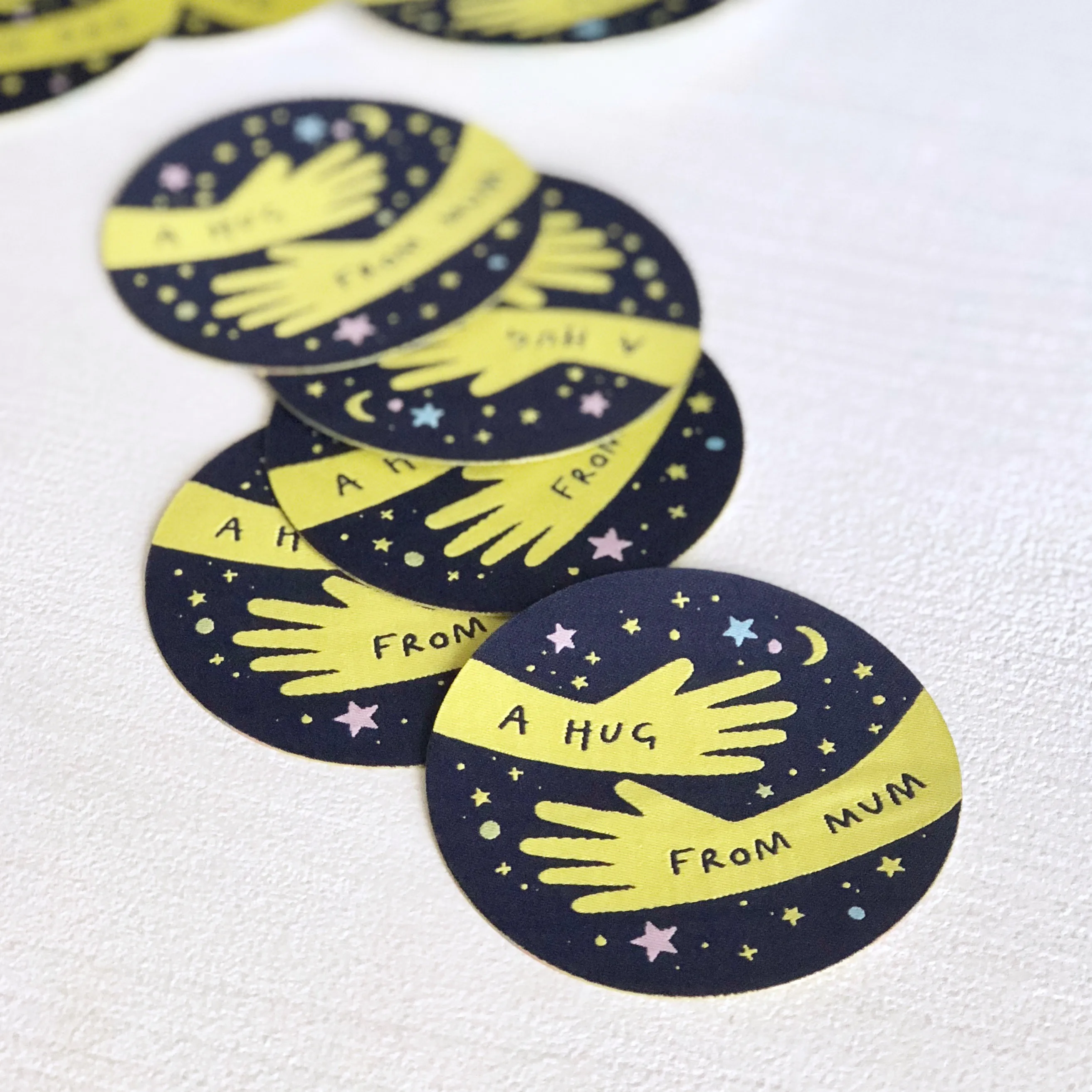 A Hug From Mum Woven Patch
