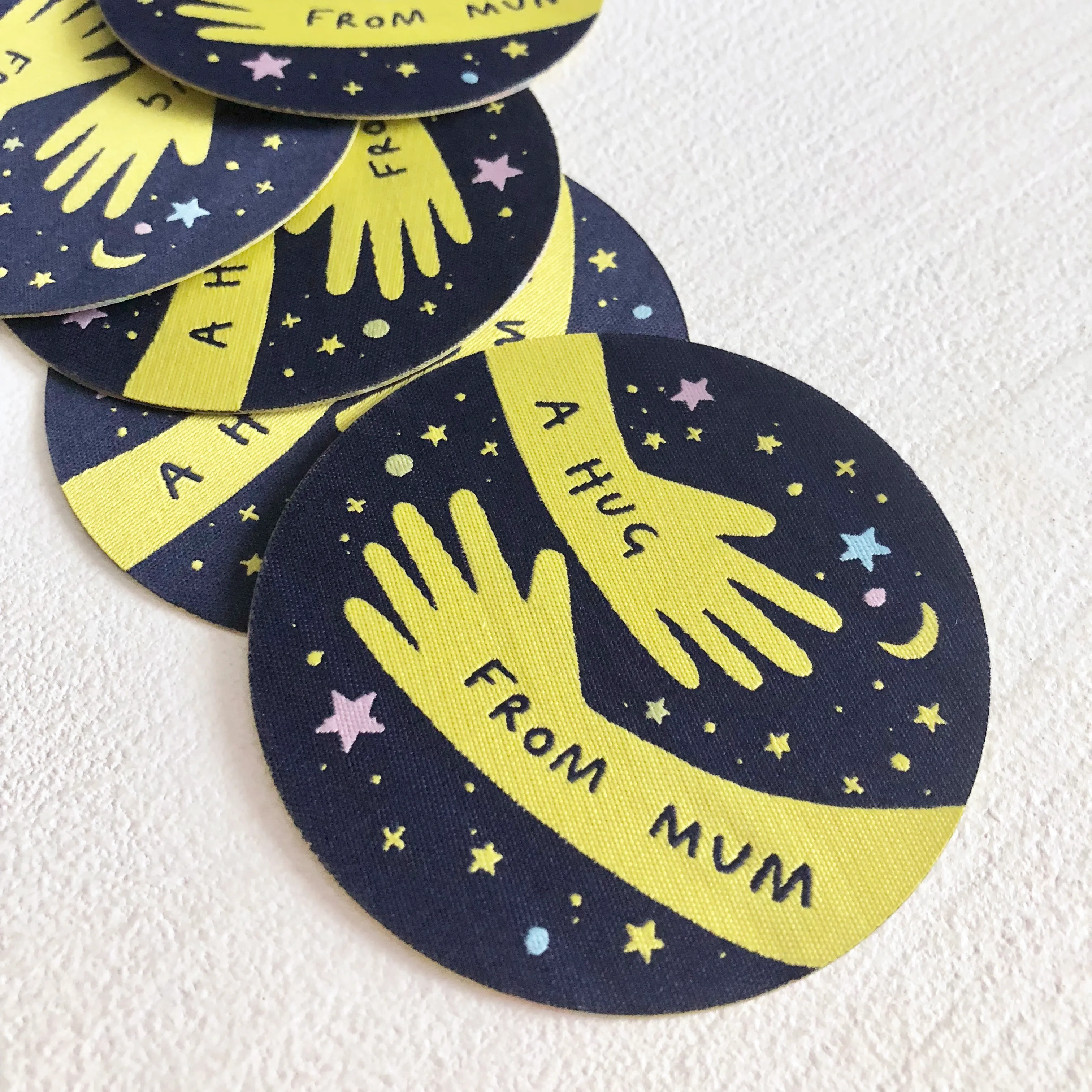 A Hug From Mum Woven Patch