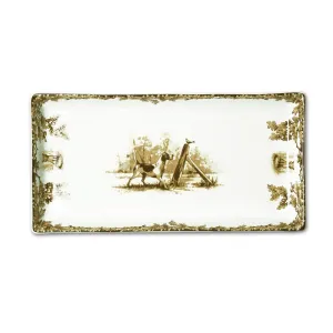 Aiken Hunt Dinnerware Tart Tray - Hound