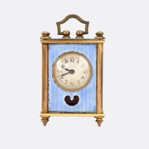 Antique Miniature Carriage Clock