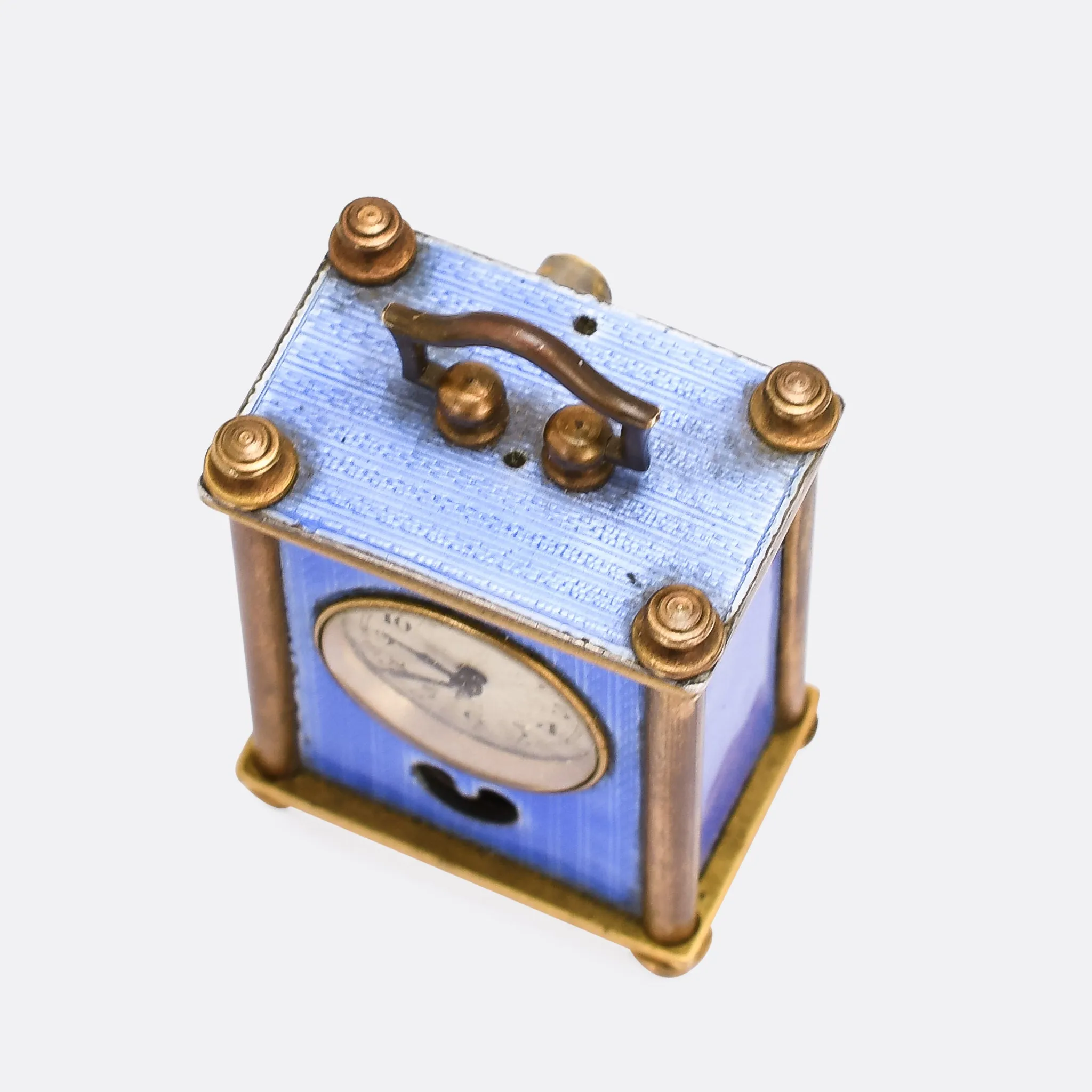 Antique Miniature Carriage Clock
