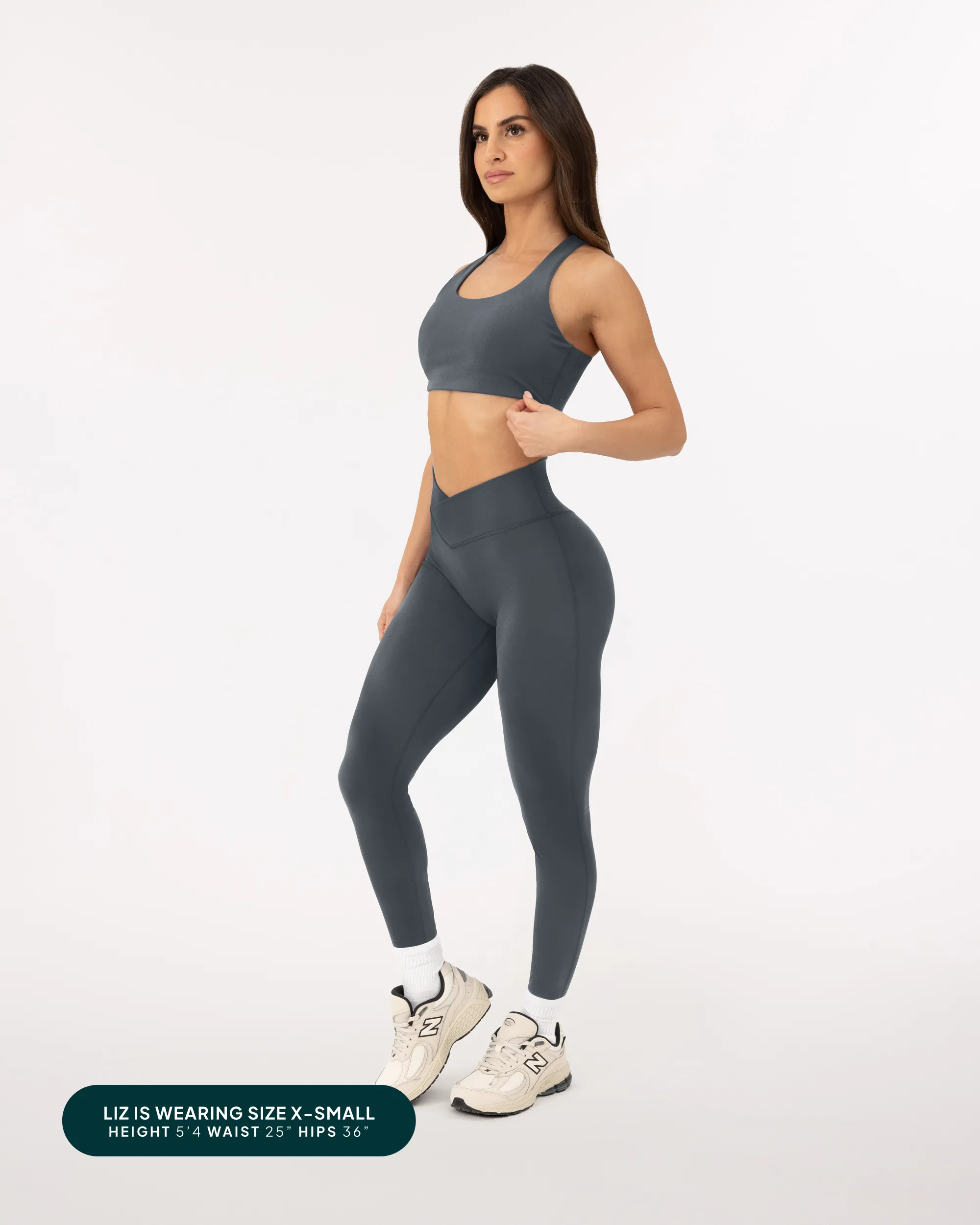 Athleisure Scrunch Crossover Leggings