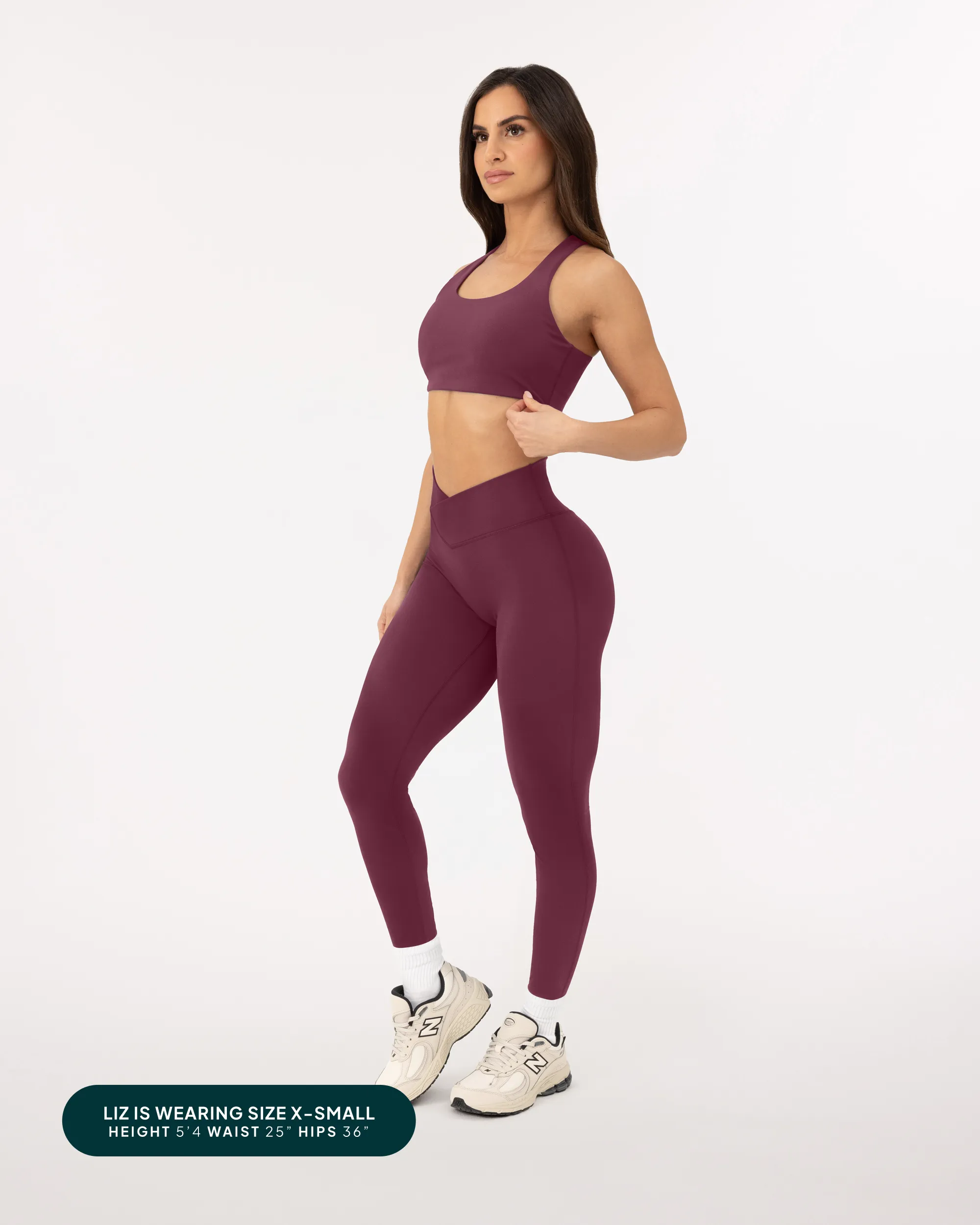 Athleisure Scrunch Crossover Leggings