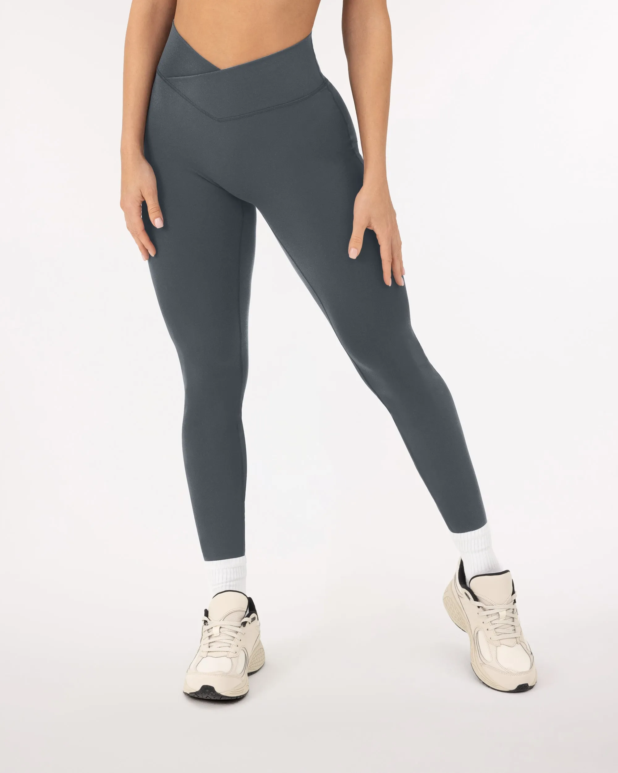 Athleisure Scrunch Crossover Leggings