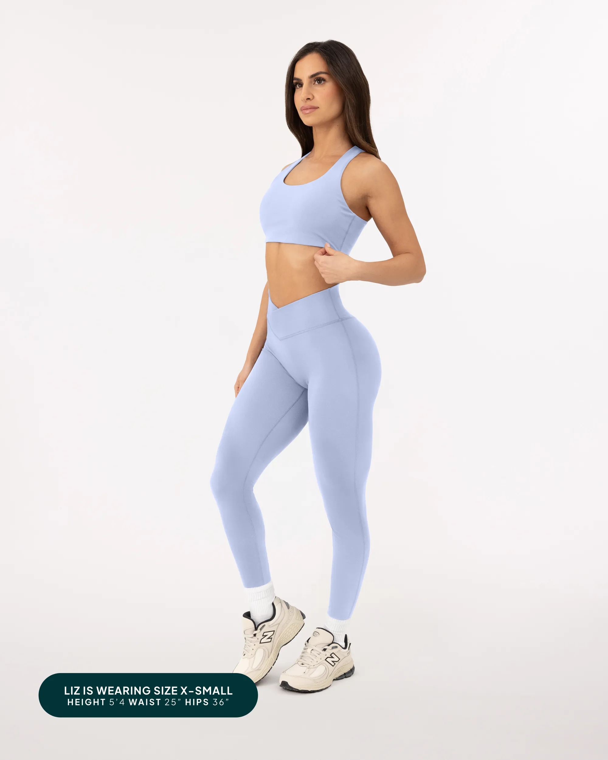 Athleisure Scrunch Crossover Leggings
