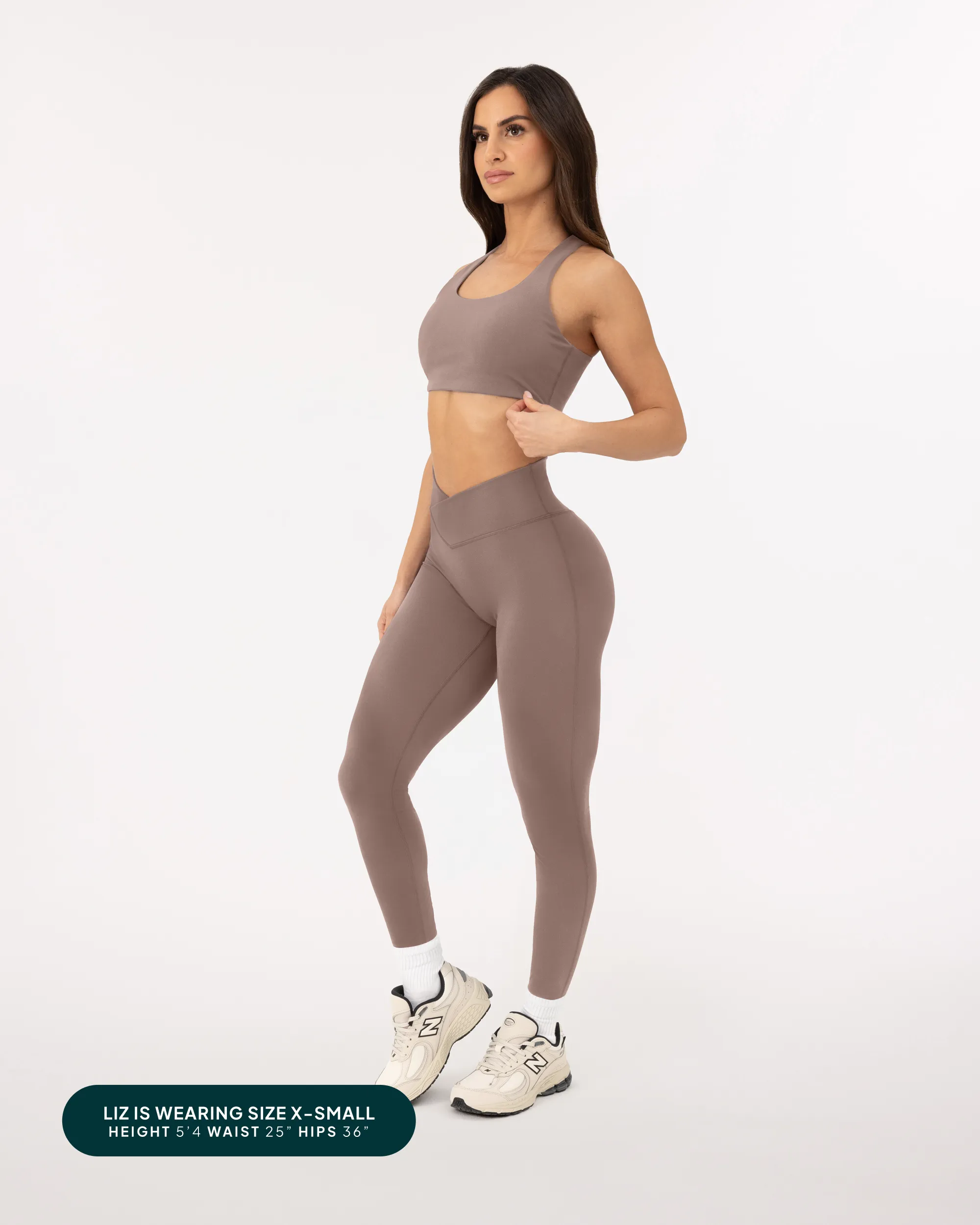 Athleisure Scrunch Crossover Leggings