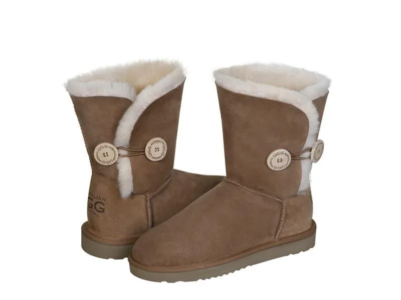 Australian UGG Original Short Button WATER PROOF UGG Boots  - 8 Colours