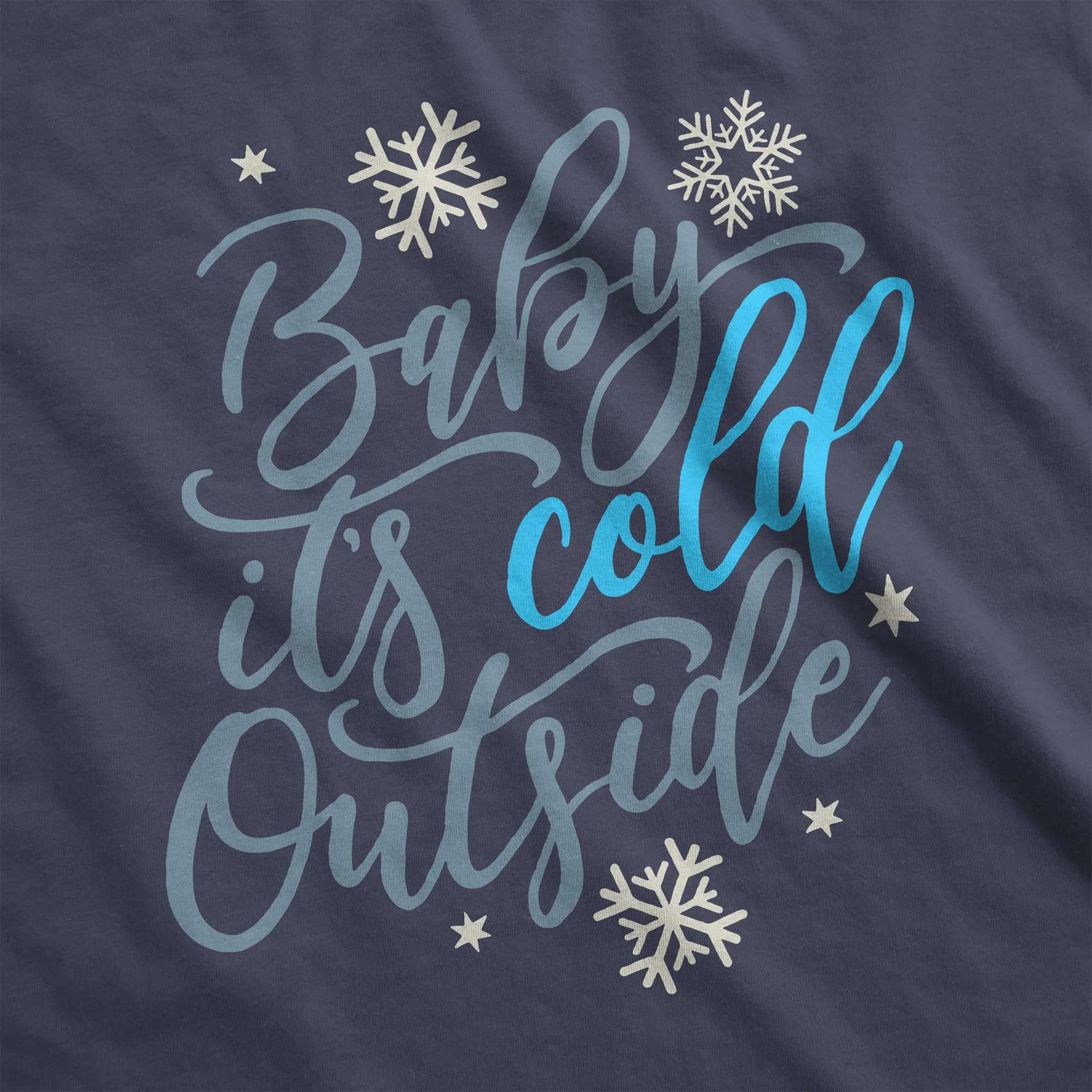Baby It's Cold Outside - Adult Unisex Fleece Sweatshirt