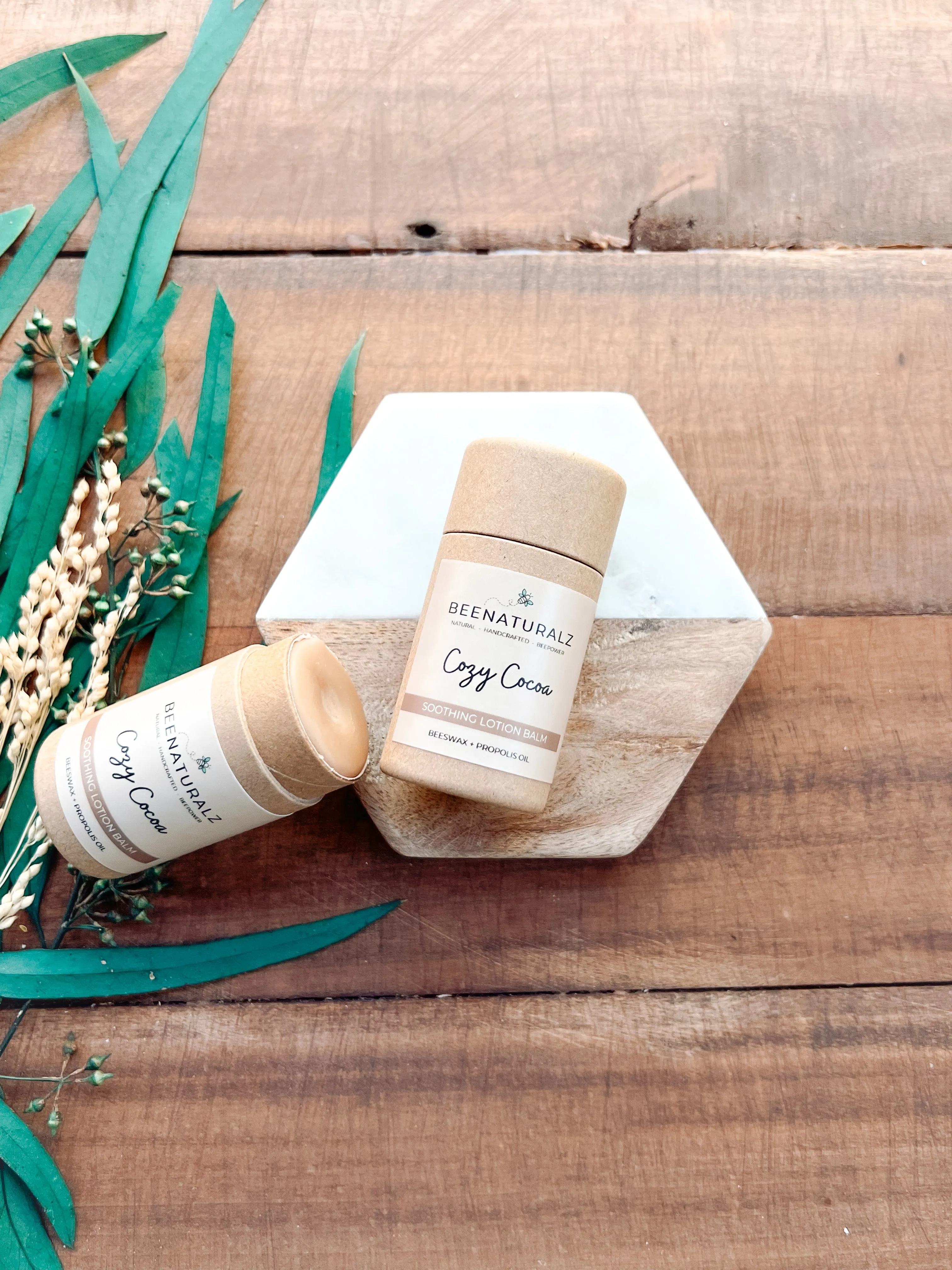 Beeswax Lotion Balm - Cozy Cocoa