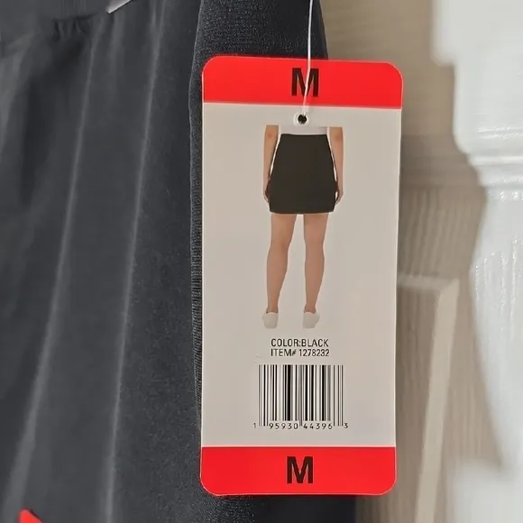 Black Skort with Pockets