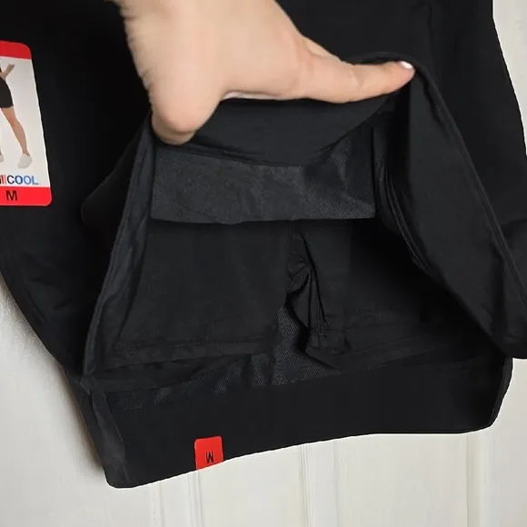 Black Skort with Pockets