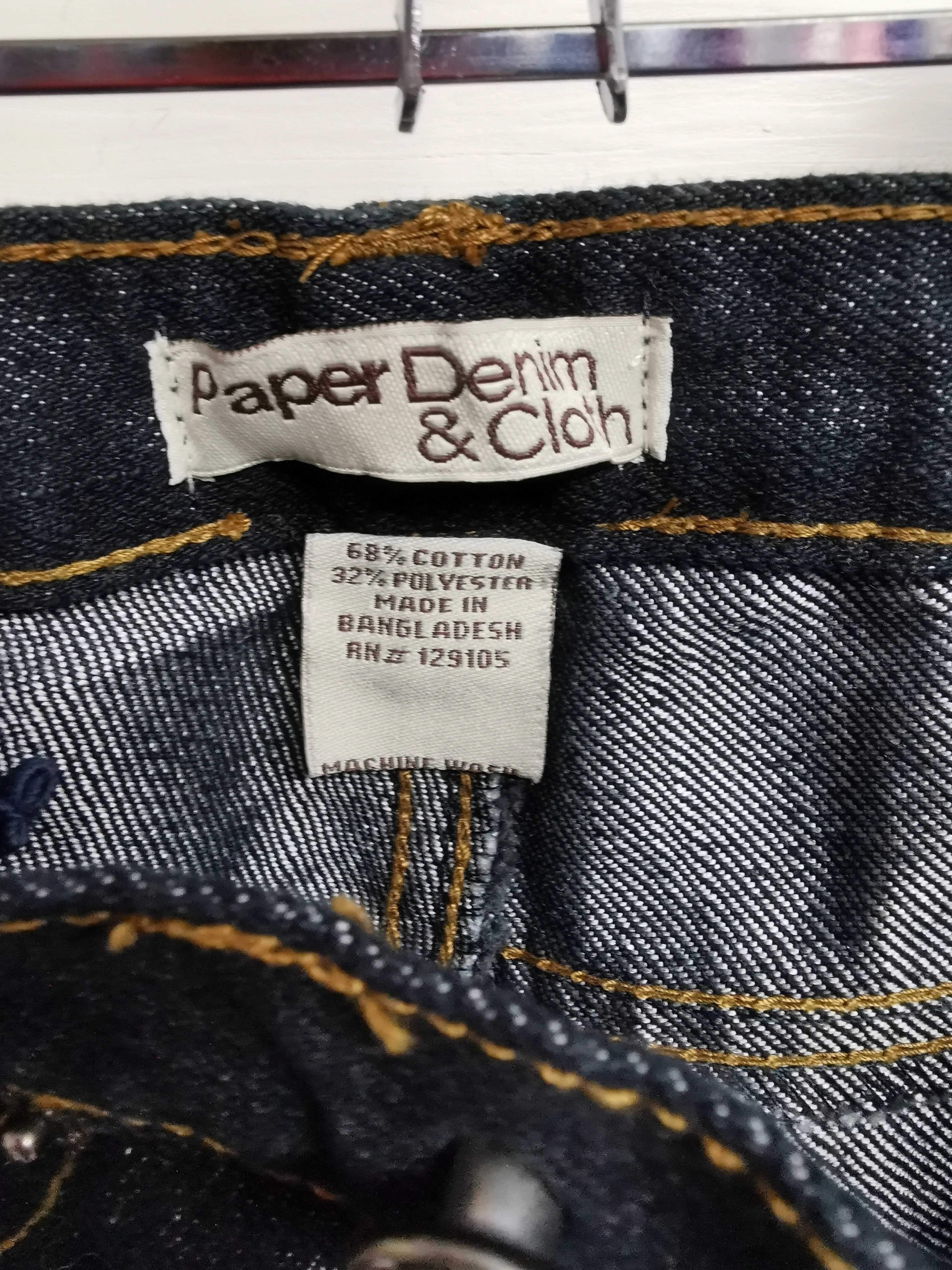 BOY SIZE 2 YEARS - PAPER DENIM & CLOTH, Dark Wash Jeans NWT B48