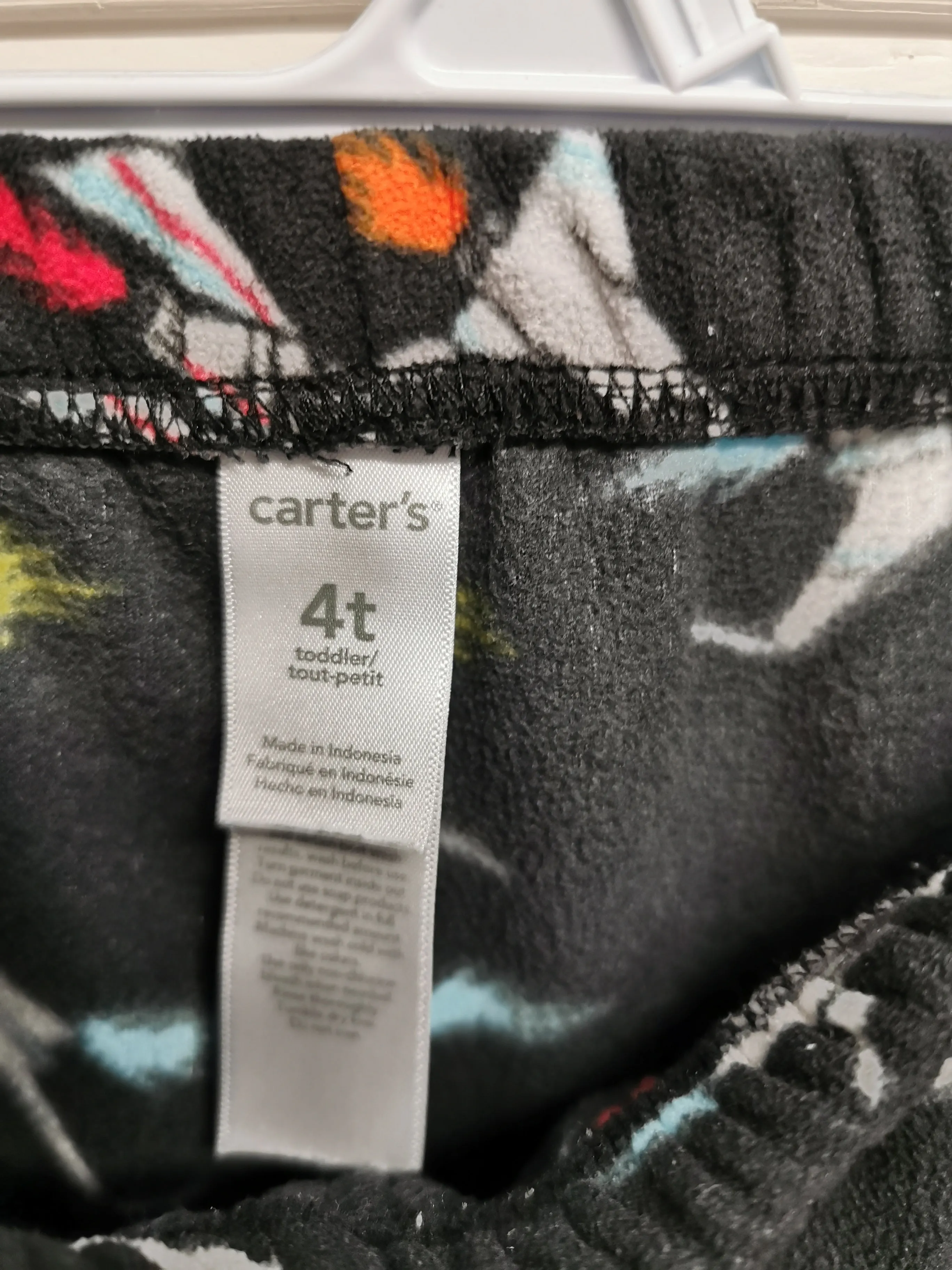 BOY SIZE 4 YEARS - CARTER'S, Fleece Pants EUC B56