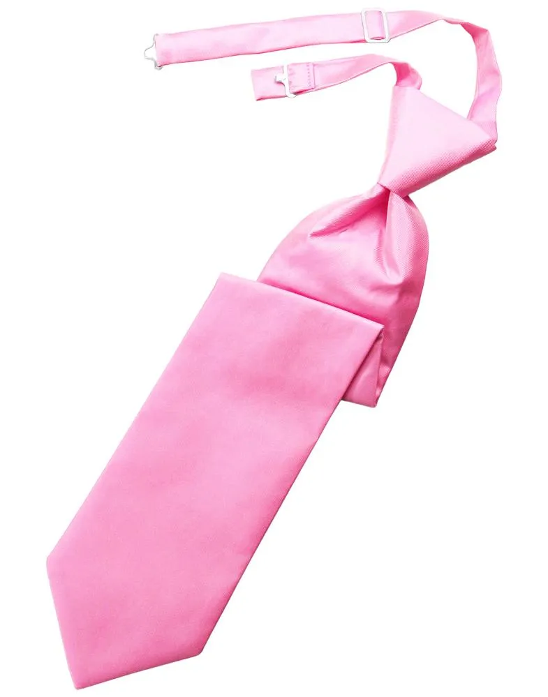 Bubblegum Solid Twill Kids Necktie