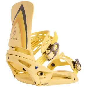 Burton Cartel X EST Mens Snowboard Bindings Cream / Graphic