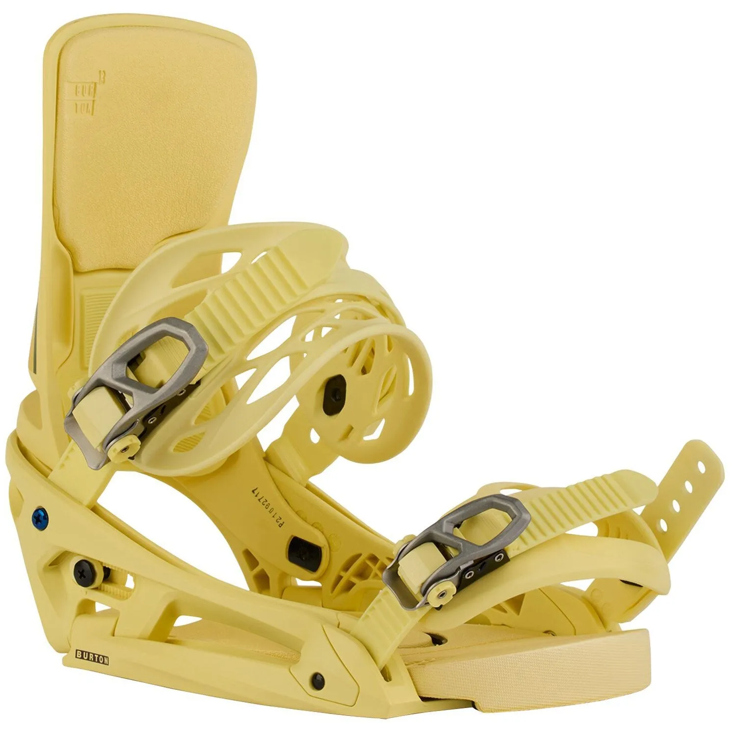Burton Cartel X EST Mens Snowboard Bindings Cream / Graphic