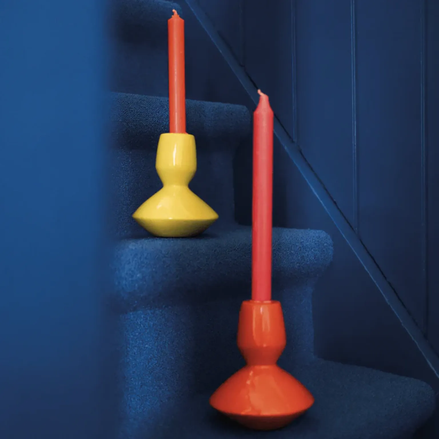 Candle Holder Logan Warm Olive