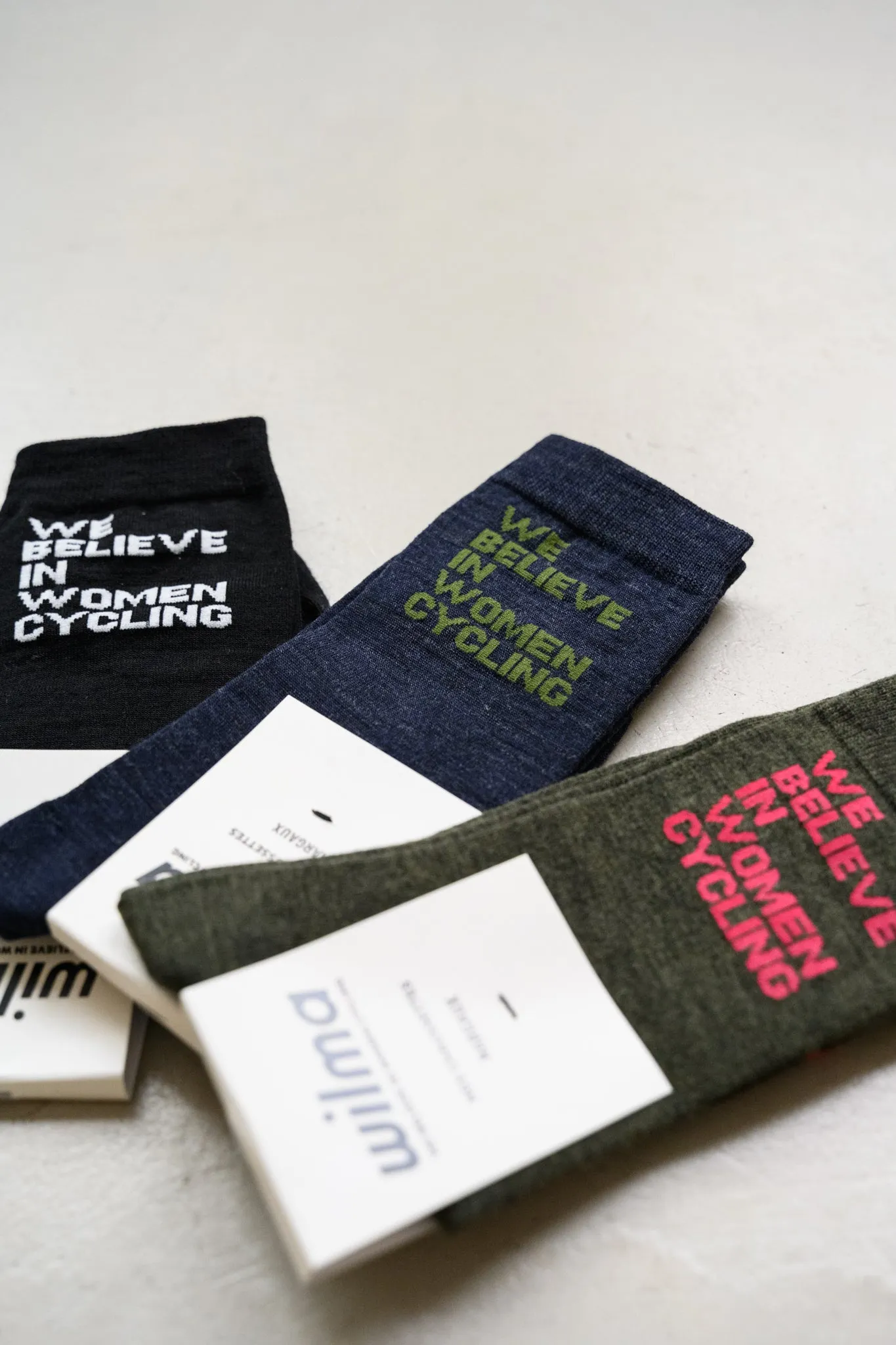 Chaussettes mérinos noire - Margaux