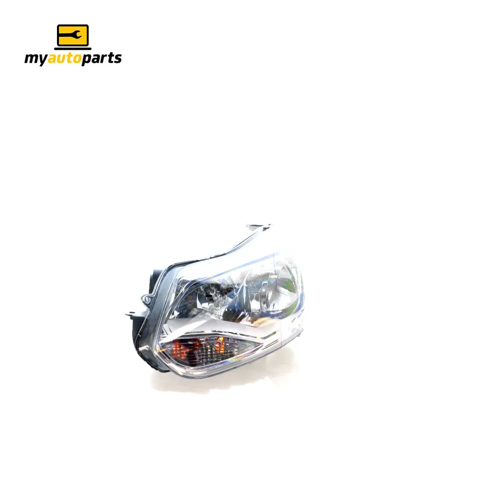 Chrome Head Lamp Passenger Side Genuine Suits Ford Focus LW 2011 to 2012