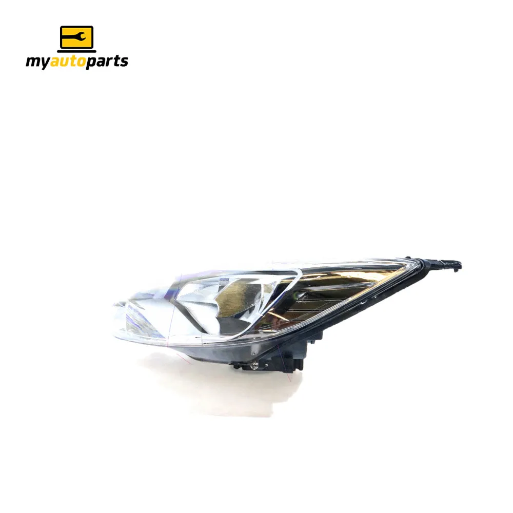 Chrome Head Lamp Passenger Side Genuine Suits Ford Focus LW 2011 to 2012