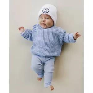 Chunky Knit Kids Sweater| Blue