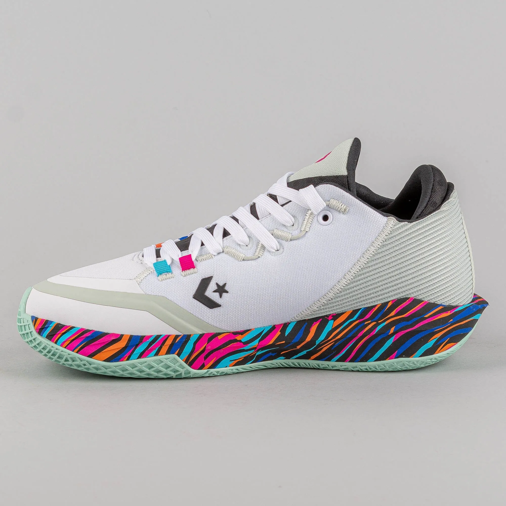 Converse All Star BB Jet Mid White/Light Silver/Light Dew