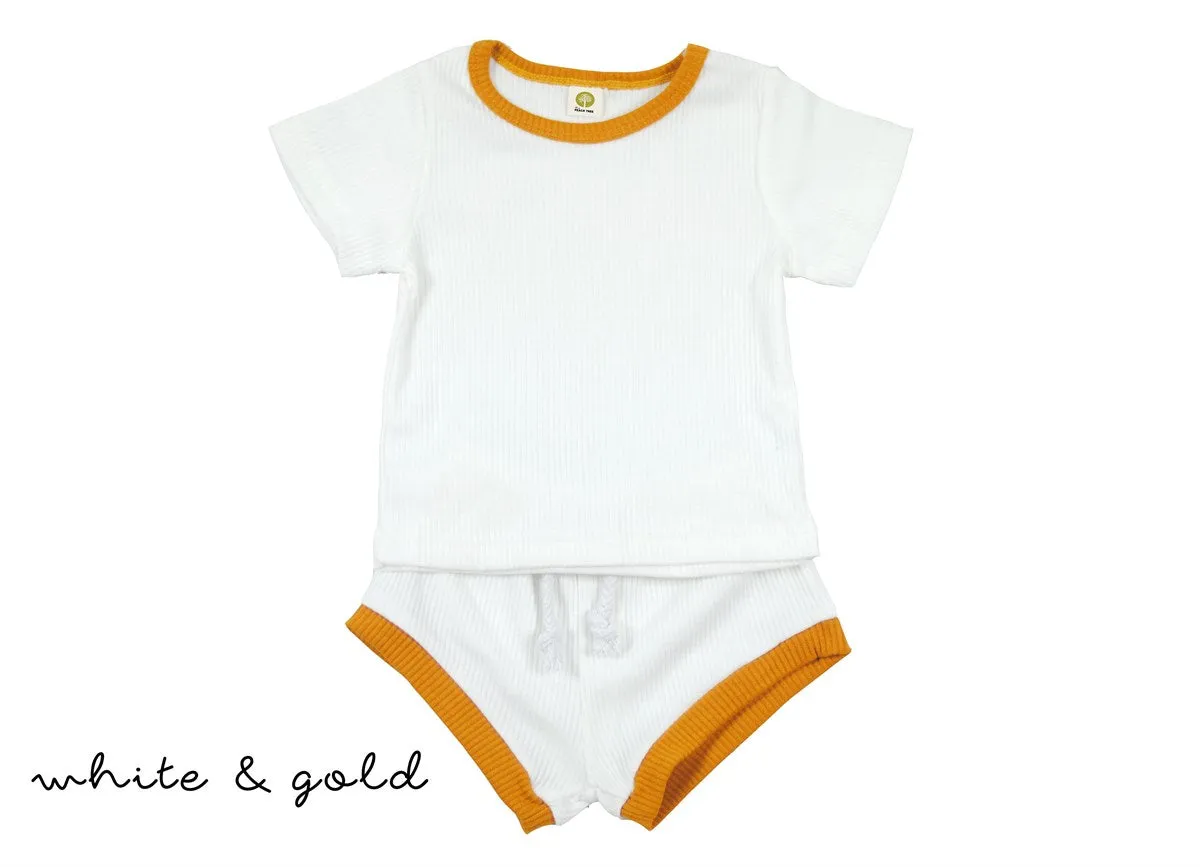 Cozy Shorts Summer Outfits | 6M-3T
