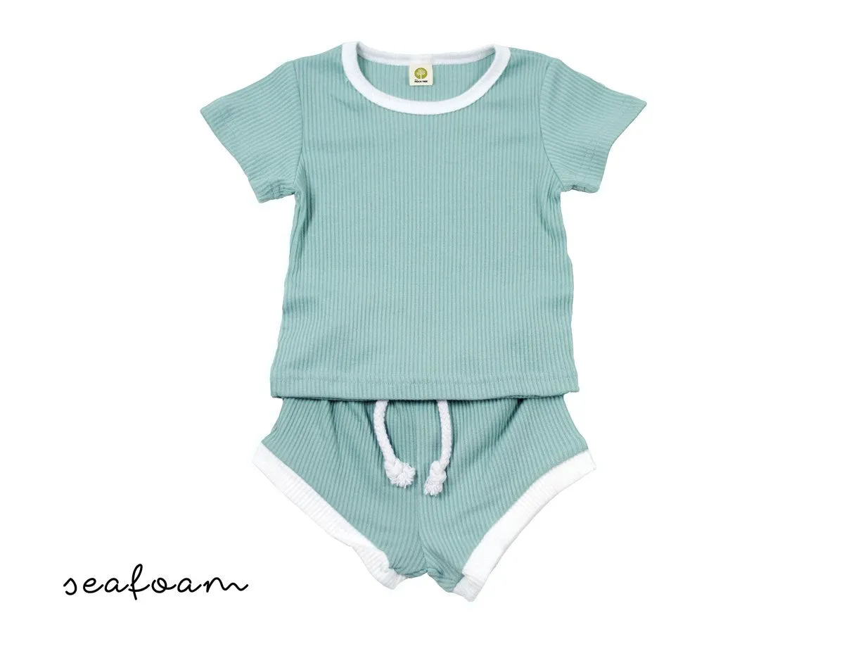 Cozy Shorts Summer Outfits | 6M-3T