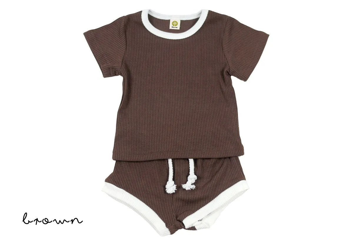 Cozy Shorts Summer Outfits | 6M-3T