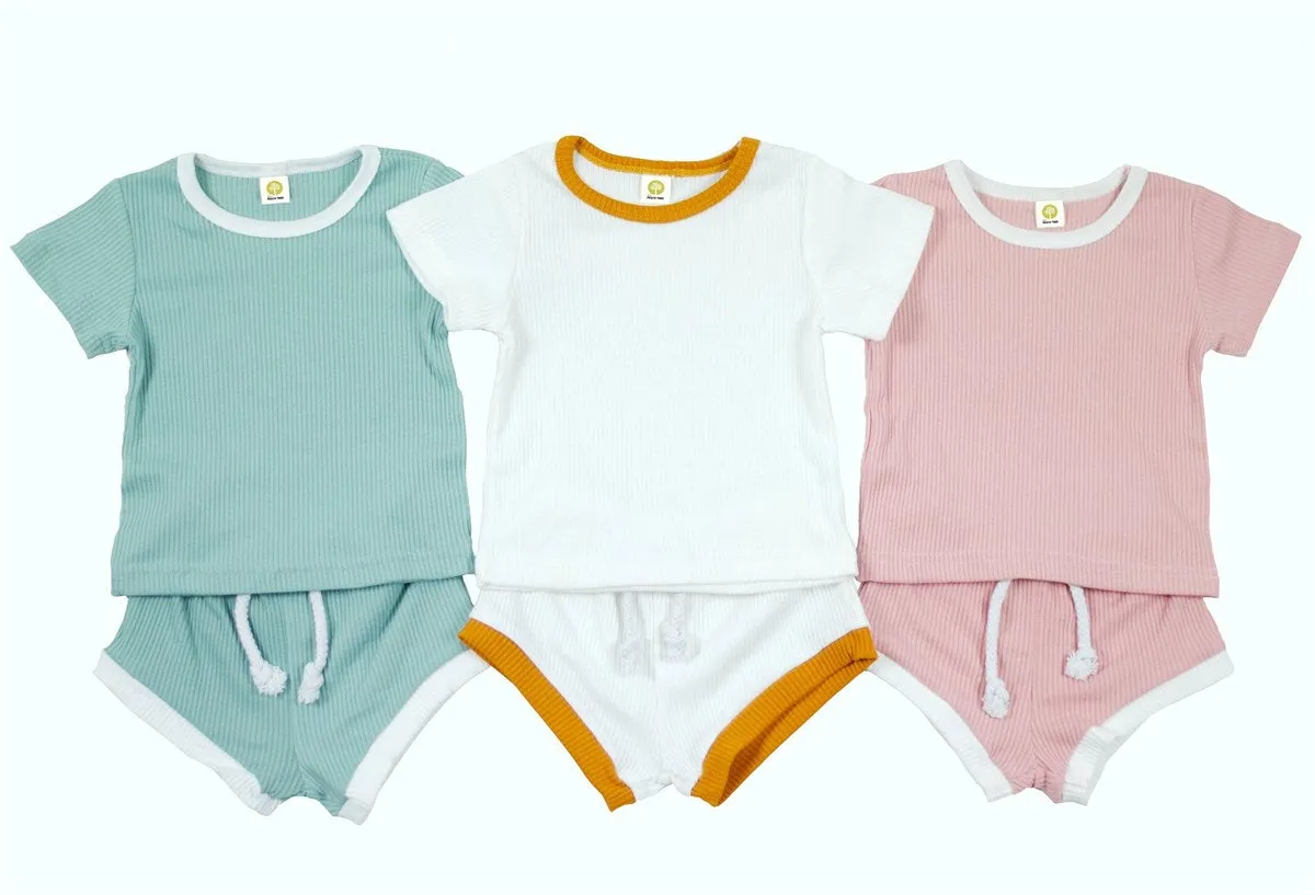 Cozy Shorts Summer Outfits | 6M-3T