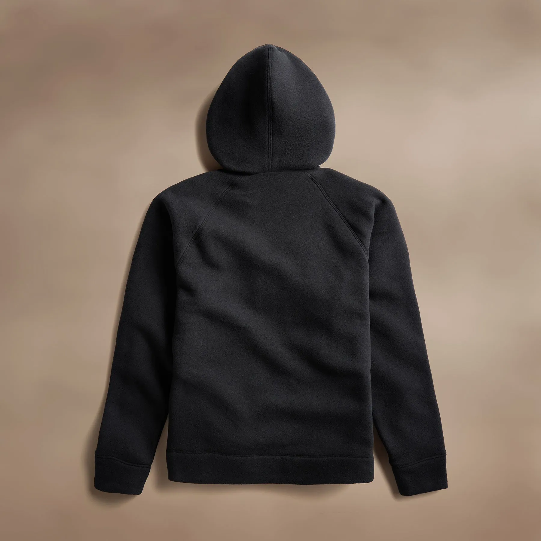 Cozy Zip Up Hoodie - Black