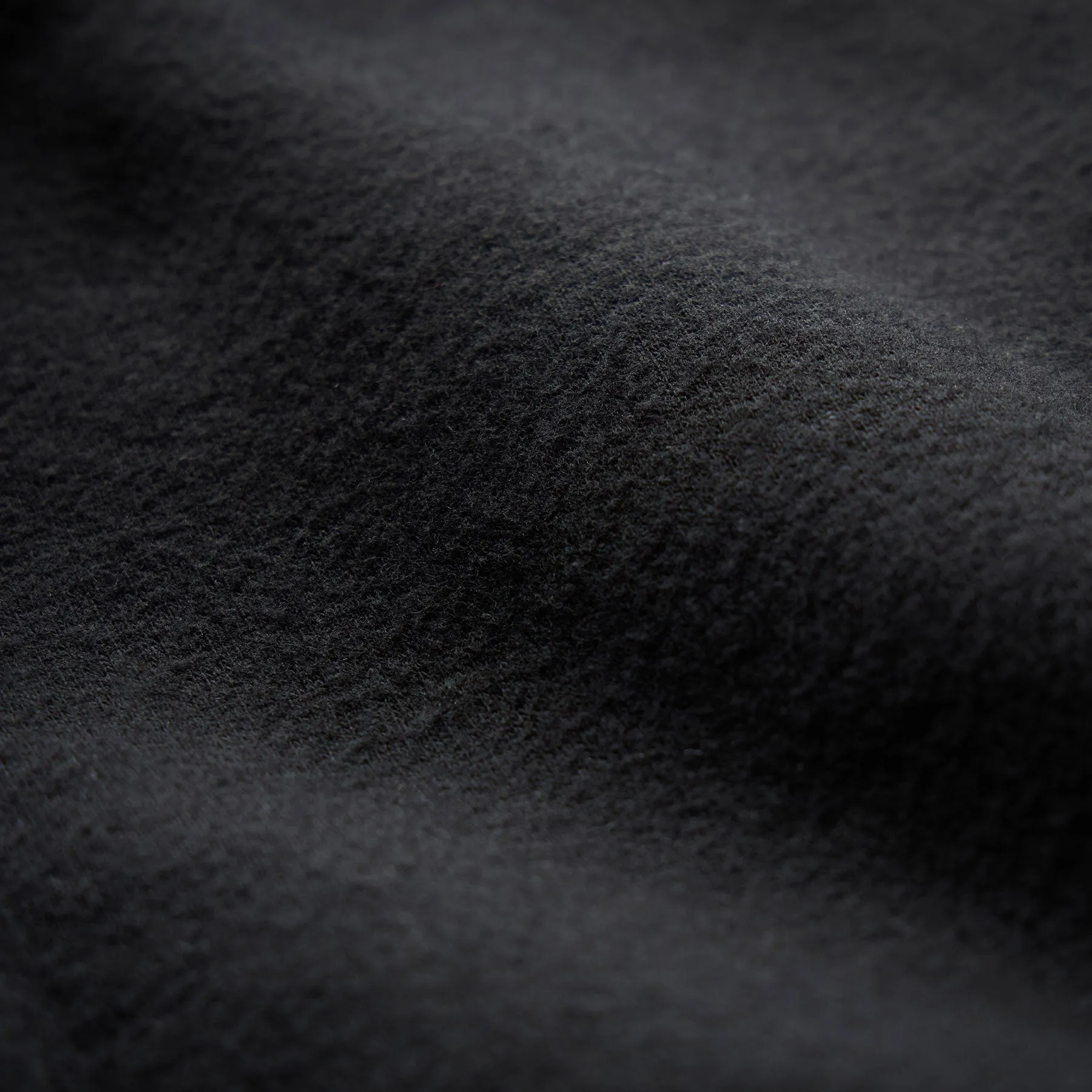 Cozy Zip Up Hoodie - Black