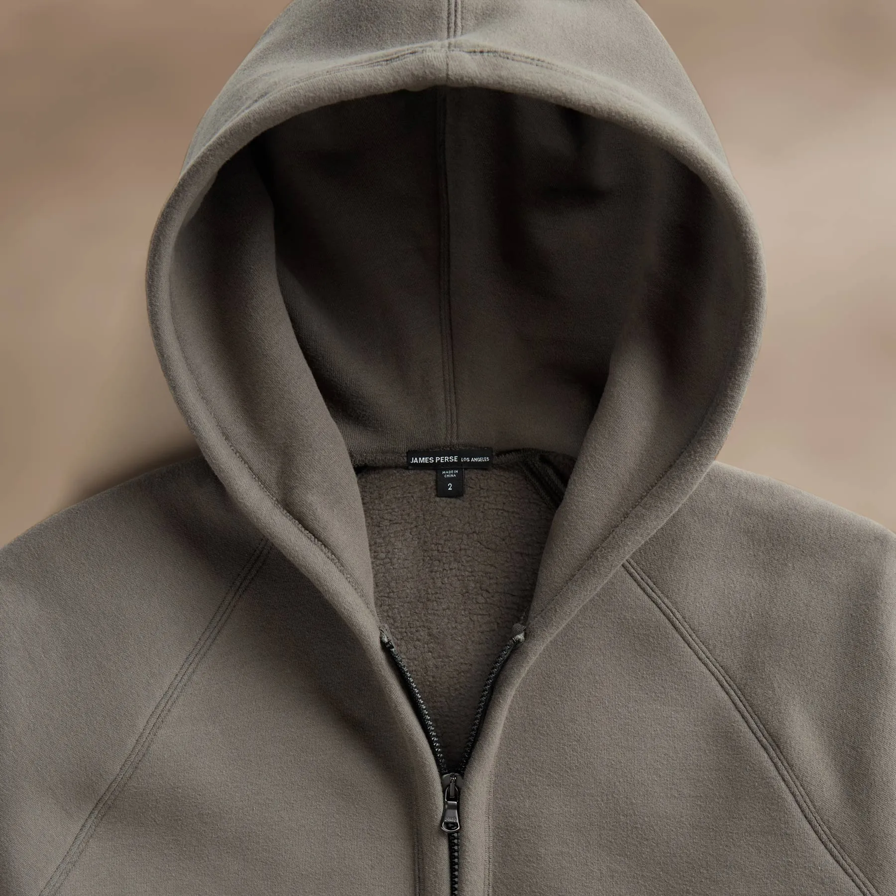 Cozy Zip Up Hoodie - Granite
