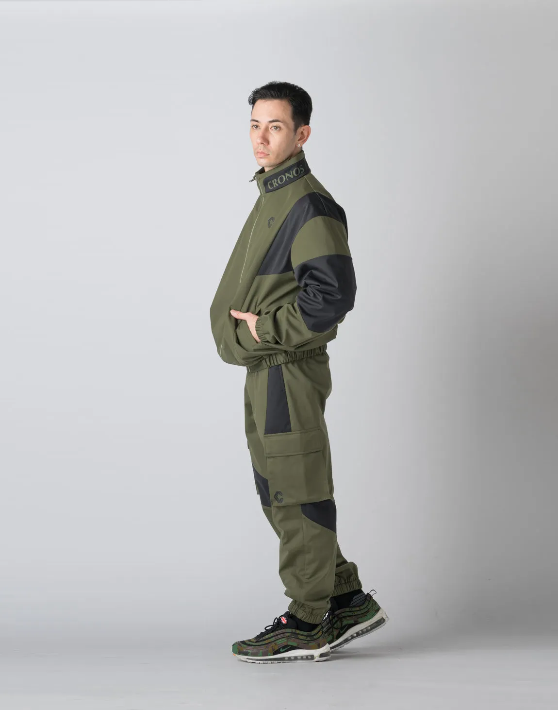 CRONOS WINDBREAKER WARM JACKET【KHAKI】