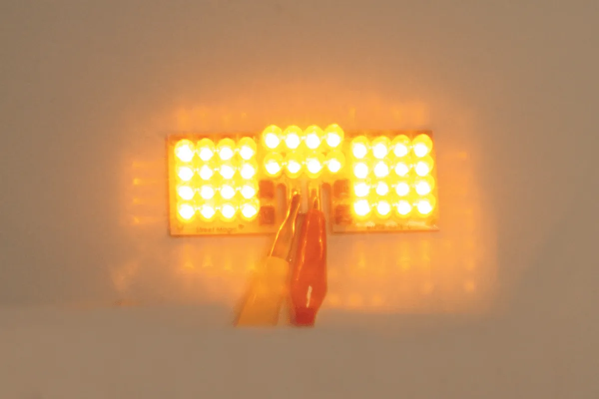 Custom Dynamics GEN-FT-W Front LED Fender Tip Board - White