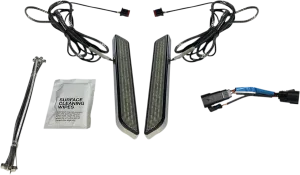 Custom Dynamics LED Front Fork Lightz™ Smoke/Chrome