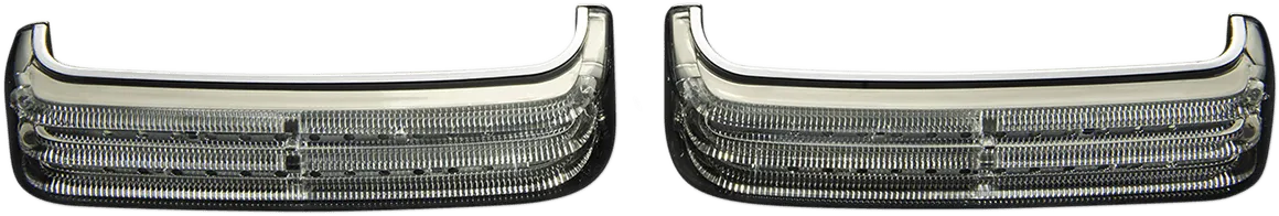 Custom Dynamics PB-SBSEQ-SS6-CR Probeam Sequential LED Saddlebag Light - Chrome With Red Lens