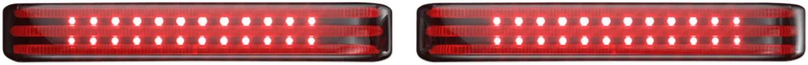 Custom Dynamics PB-SBSEQ-SS6-CS Probeam Sequential LED Saddlebag Light - Chrome With Smoke  Lens