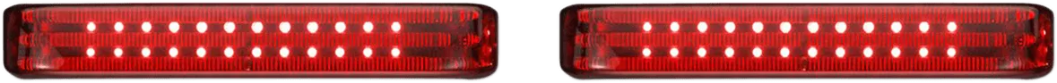 Custom Dynamics PB-SBSEQ-SS6-CS Probeam Sequential LED Saddlebag Light - Chrome With Smoke  Lens