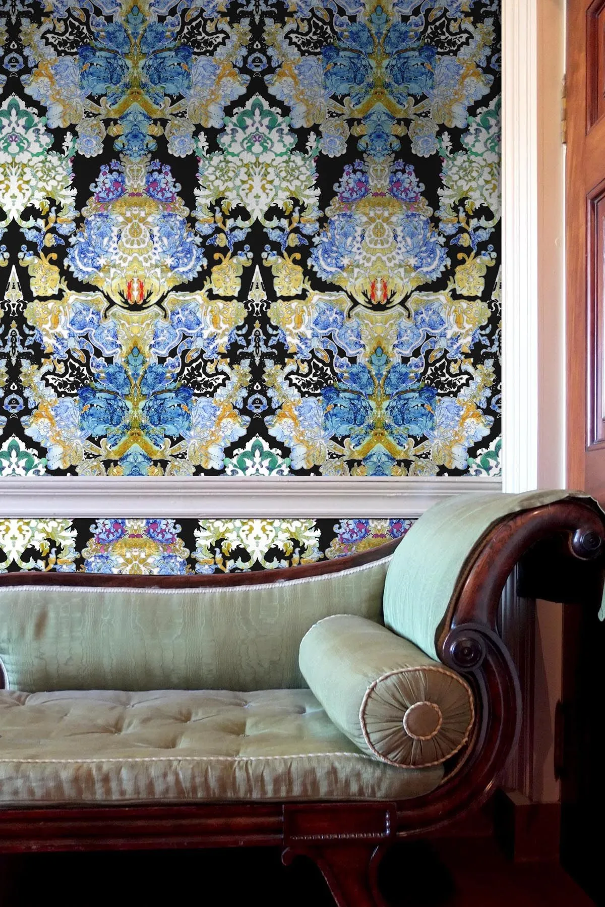 damsel damask wallpaper