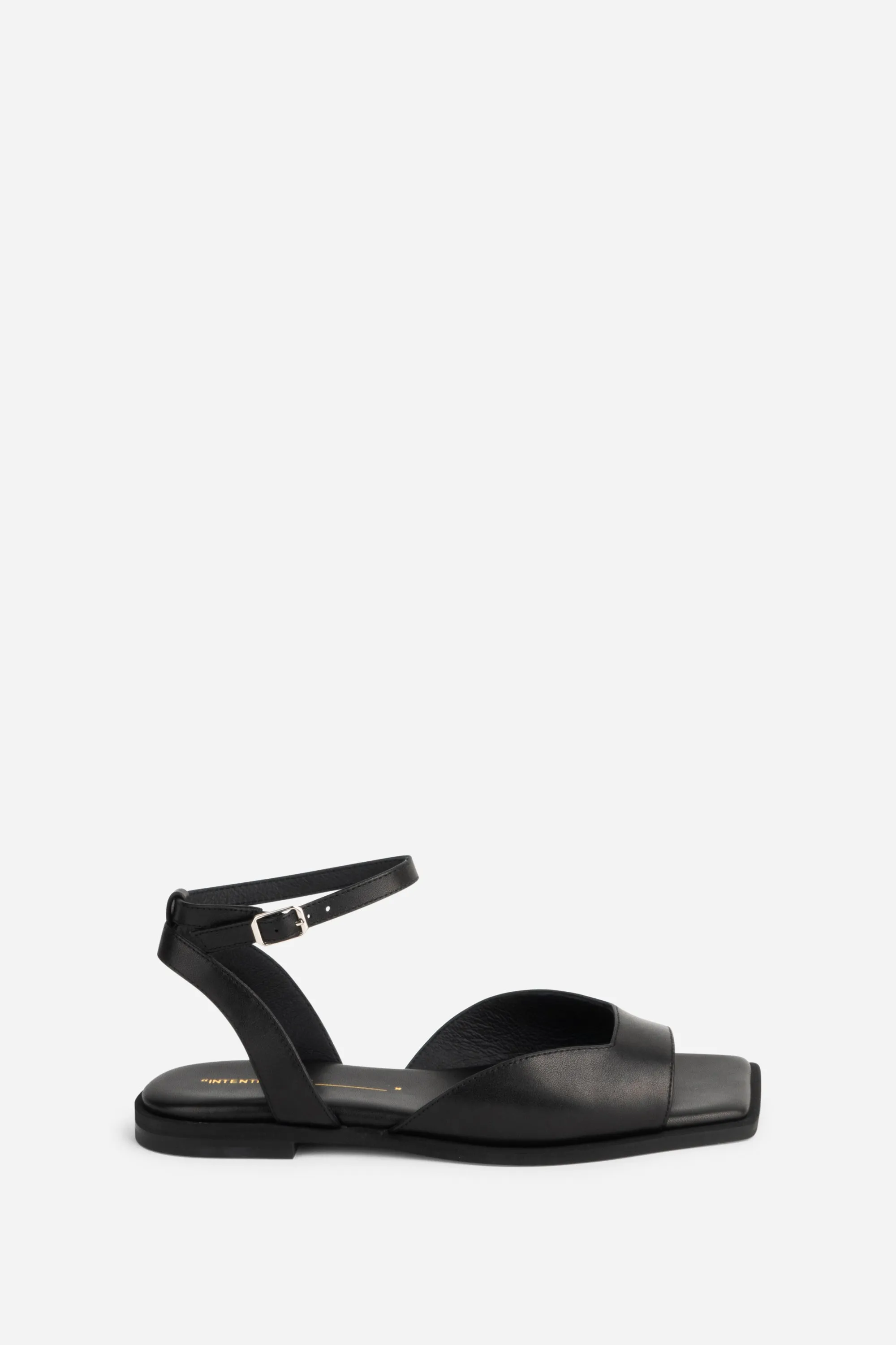 DIVE LEATHER SQUARE TOE SANDAL