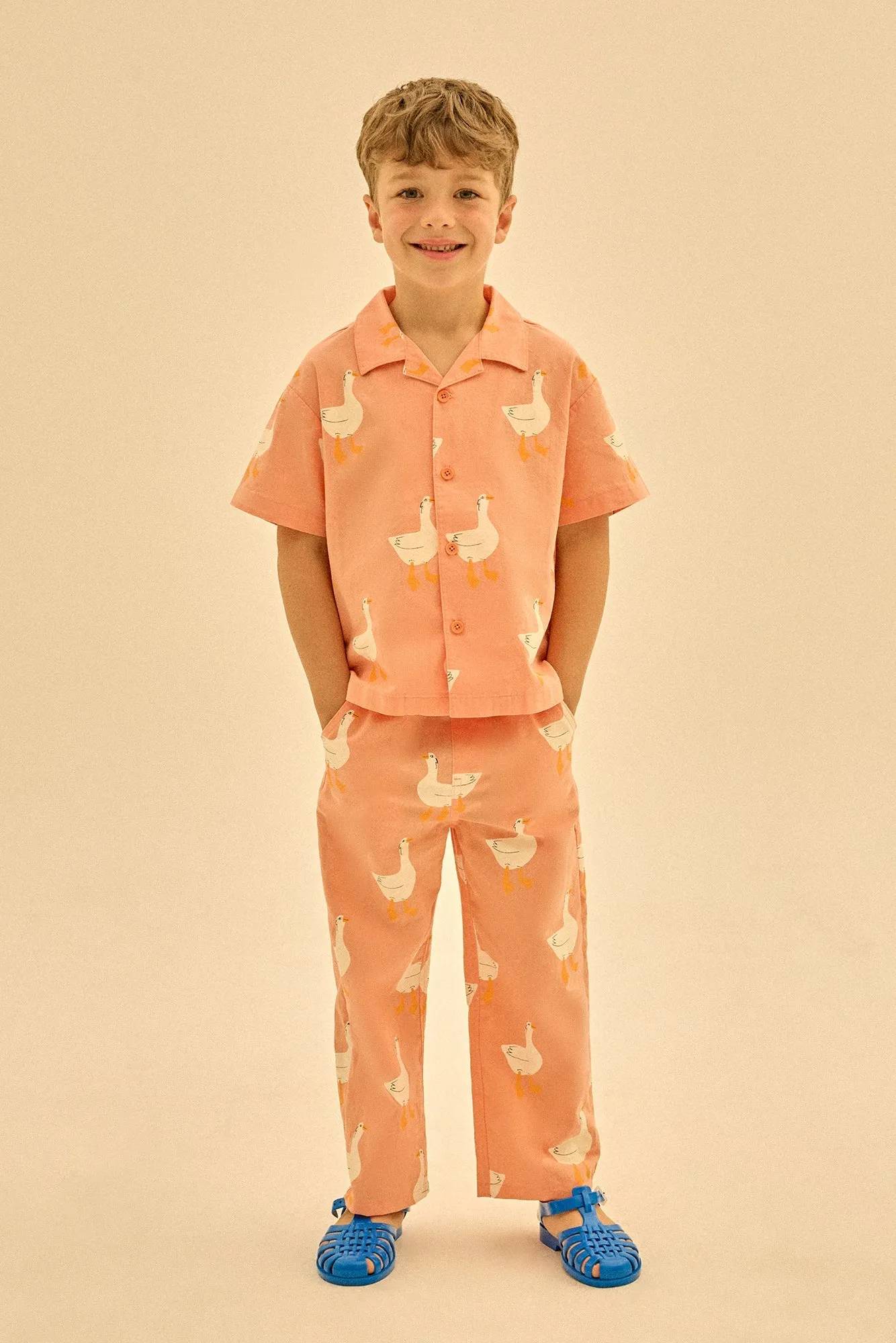 Duck Woven Pants by Jelly Mallow